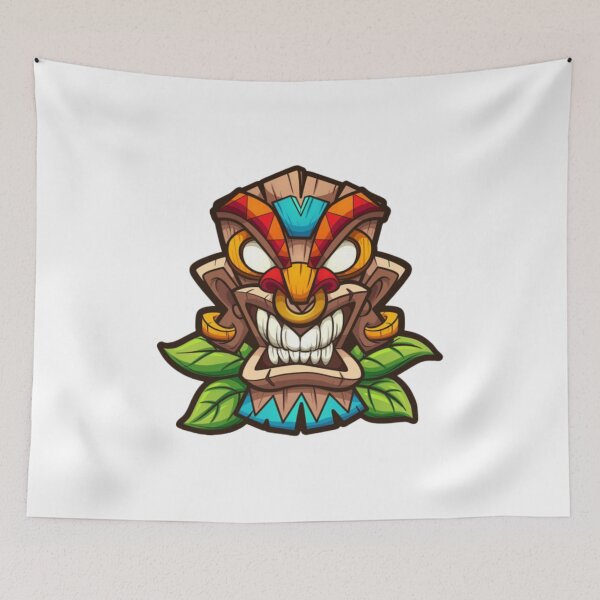 Item preview, Tiki mask design  designed and sold by G-FLORIAN.