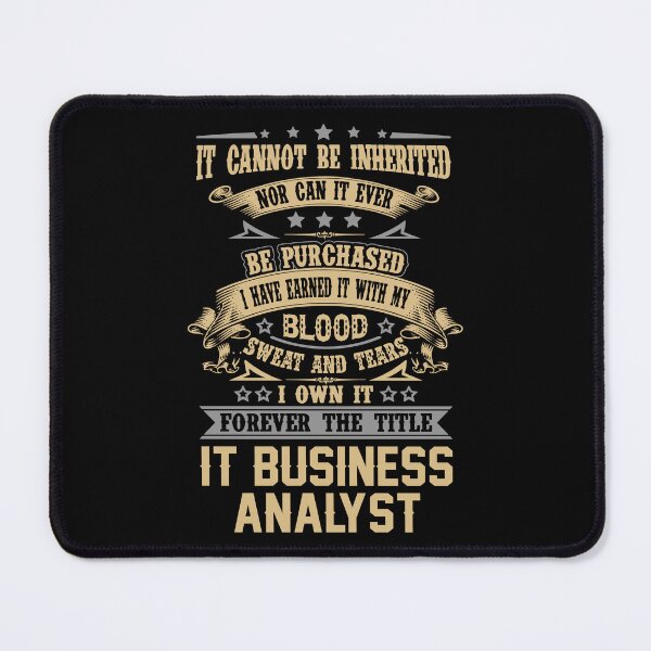 Item preview, It Business Analyst T Shirt - Forever The Title Job Gift Item Tee designed and sold by celiagomez456.