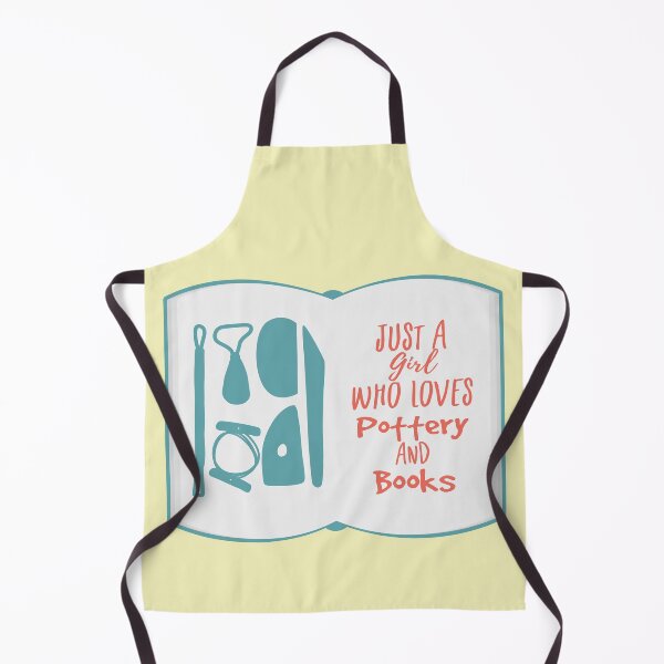 Item preview, Just a girl who loves pottery and books designed and sold by Teequeque.