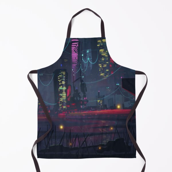 Item preview, Synthwave Cyberpunk Cityscape  designed and sold by VexAmanita.