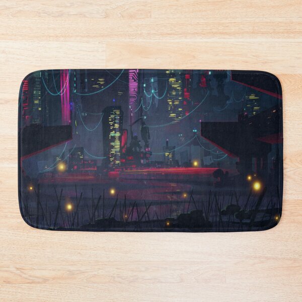 Item preview, Synthwave Cyberpunk Cityscape  designed and sold by VexAmanita.