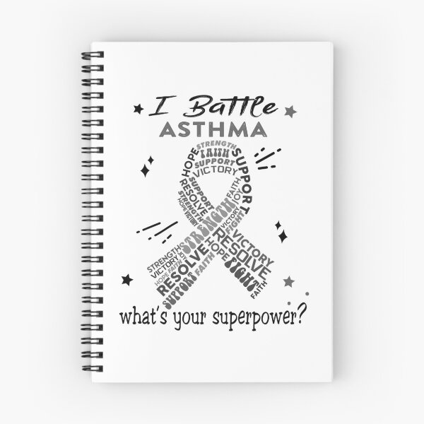 Item preview, Asthma Warrior, I Battle Asthma What's Your Superpower? designed and sold by Greggwillard.