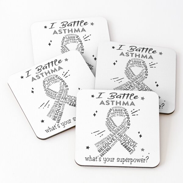 Item preview, Asthma Warrior, I Battle Asthma What's Your Superpower? designed and sold by Greggwillard.