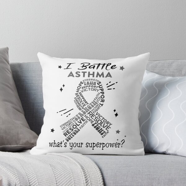 Item preview, Asthma Warrior, I Battle Asthma What's Your Superpower? designed and sold by Greggwillard.