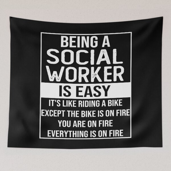 Item preview, Funny social worker saying: being a social worker is easy social worker gifts designed and sold by alaechamlal.
