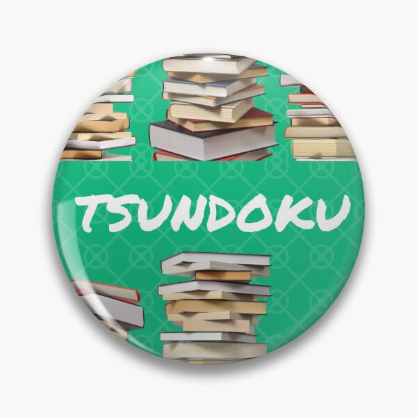 Item preview, Tsundoku designed and sold by InkThinkArt.