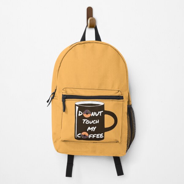 Item preview, Donut touch my coffee, coffee joke designed and sold by i-cottagedesign.