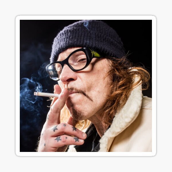 &ldquo;Mark Lanegan American singer, rip Mark Lanegan&rdquo; Sticker by sunlight300