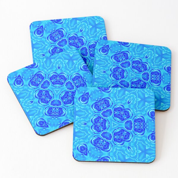 Item preview, Blue Rose Kaleidoscope designed and sold by Dafu Arts.