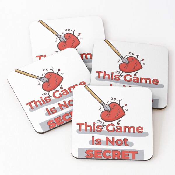 Item preview, This Game Is Not Secret Hearth sad designed and sold by cool-things-br.