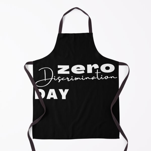 Item preview,  Zero discrimination positive quote black and white illustration. designed and sold by Coolclassy.