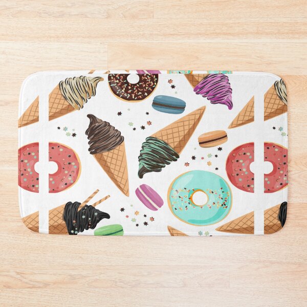 Item preview, ICE CREAM AND DONUT designed and sold by DiscoVibes.
