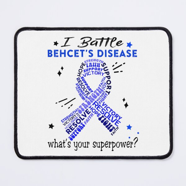 Item preview, Behcet's Disease Warrior, I Battle Behcet's Disease What's Your Superpower? designed and sold by Greggwillard.