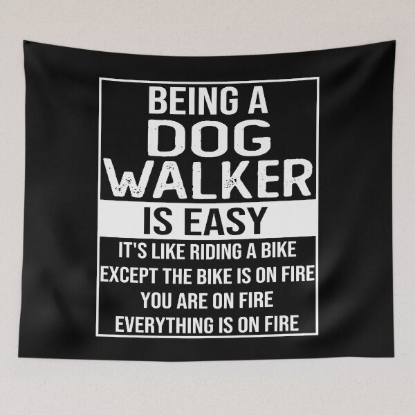 Item preview, Funny dog walker saying: being a dog walker is easy dog walker gifts designed and sold by alaechamlal.