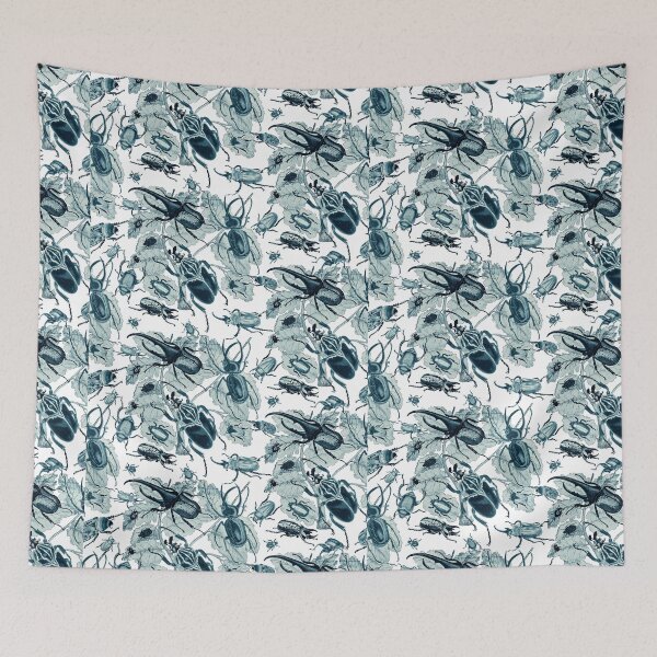 Item preview, Coleoptera Beetles and Weevils Cerulean designed and sold by aimeewilson.