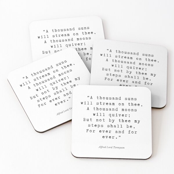 Item preview, Alfred Lord Tennyson Quote designed and sold by meganlizsmith.