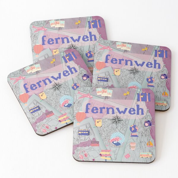 Item preview, fernweh designed and sold by InkThinkArt.