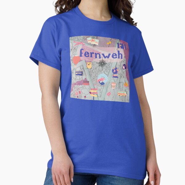 Item preview, fernweh designed and sold by InkThinkArt.