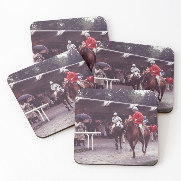 Item preview, C2022 Steve Yellowbear HORSE RACING  PADDOCK SCENE 516 designed and sold by SteveYellowbear.