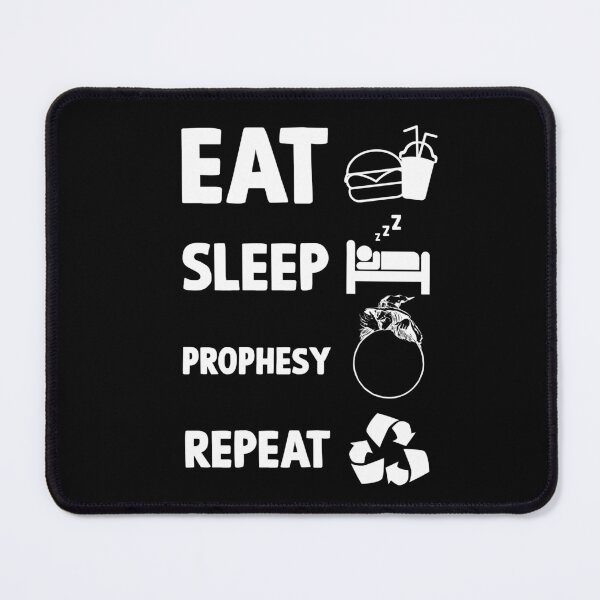 Item preview, Eat Sleep Prophesy Repeat designed and sold by vooART.