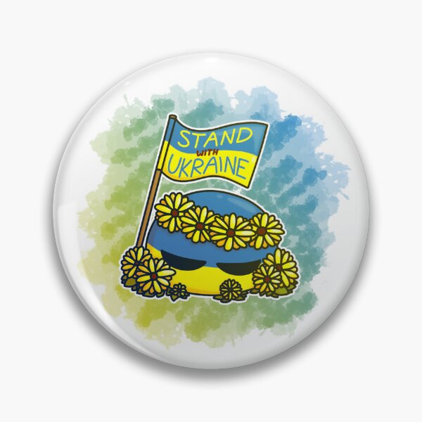 Stand With Ukraine Pin
