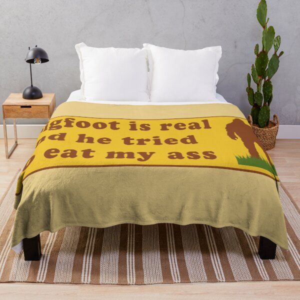 Item preview, Bigfoot Is Real And He Tried To Eat My Ass - Meme, Oddly Specific, Sasquatch, Cryptid designed and sold by SpaceDogLaika.