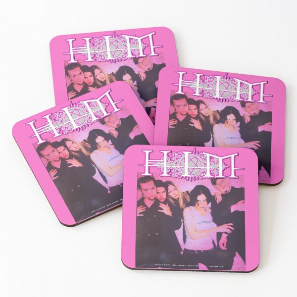 Item preview, HIM Pink Ville Valo Band Edit  designed and sold by goon-squad.