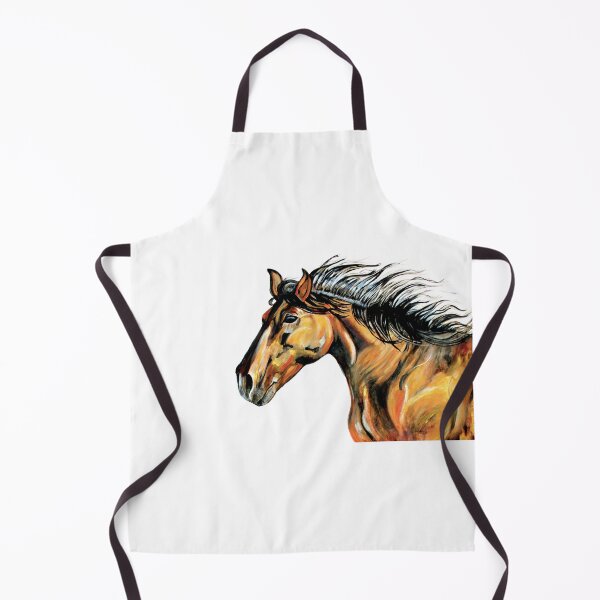 Item preview, Wild horse Brown, black and red by Pascale Breton designed and sold by Pascale Breton.