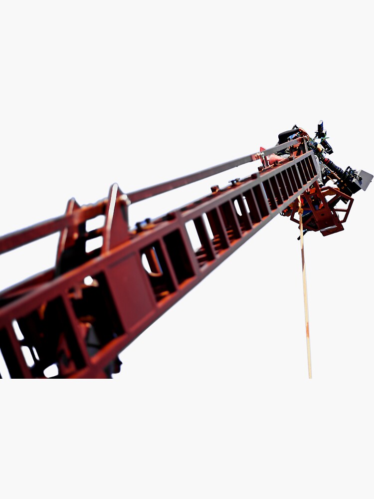 Technocrane Sticker for Sale by meganlizsmith Redbubble