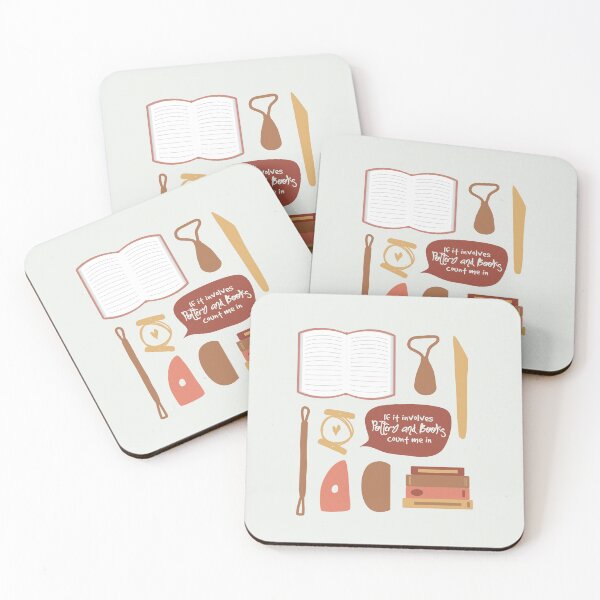Item preview, If it involves pottery and books count me in designed and sold by Teequeque.