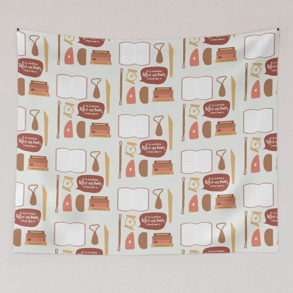 Item preview, If it involves pottery and books count me in designed and sold by Teequeque.