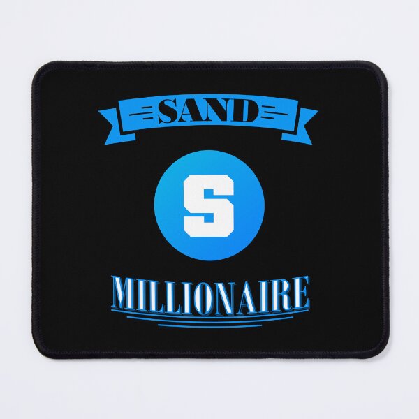 Item preview, SAND Millionaire - The Sandbox Funny Cryptocurrency Design designed and sold by TeeTimeShirts.
