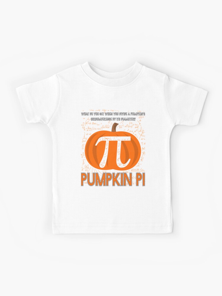 Pi Day T Shirt Cute Thanksgiving Halloween Pumpkin Pi Funny Cute