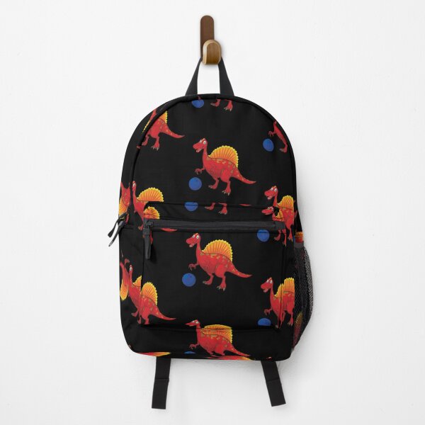 Item preview, Dinosaur Playing Bowling ,Funny Good Dinosaur Bowling Lovers Red Design designed and sold by pedrored369.