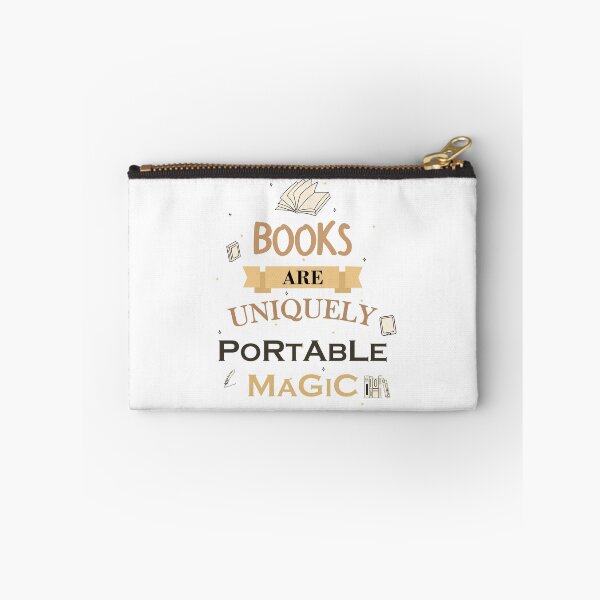 Item preview, Books are Uniquely Portable Magic designed and sold by Mags' Art Corner.