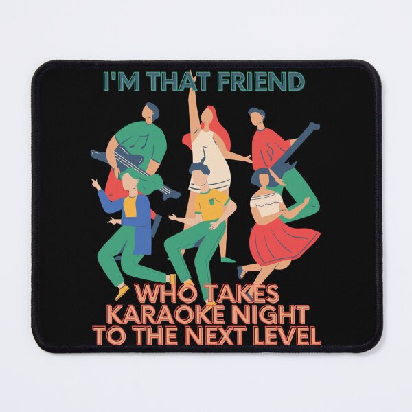 Item preview, I Am That Friend - Let's Karaoke Sticker designed and sold by TrevoAbel40.