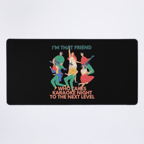 Item preview, I Am That Friend - Let's Karaoke Sticker designed and sold by TrevoAbel40.