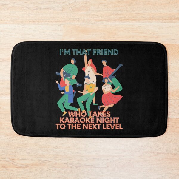 Item preview, I Am That Friend - Let's Karaoke Sticker designed and sold by TrevoAbel40.