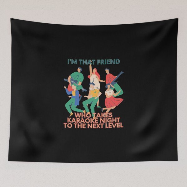 Item preview, I Am That Friend - Let's Karaoke Sticker designed and sold by TrevoAbel40.