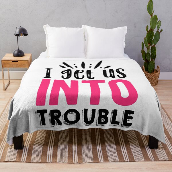 Item preview, I Get us into Trouble Shirt, Best Friend Shirt Troublemaker - For Best Friend Essential T-Shirt designed and sold by podekom.