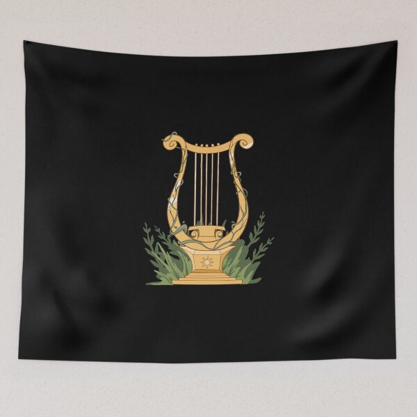 Item preview, Apollo Lyre Greek Mythology Sticker Sticker designed and sold by SeanDarr36.