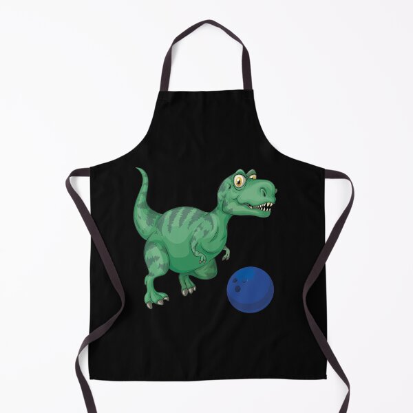 Artikelvorschau, Dinosaurier, der Bowling spielt, lustiges gutes Dinosaurier-Bowling-Liebhaber-grünes Design entworfen und verkauft von pedrored369.