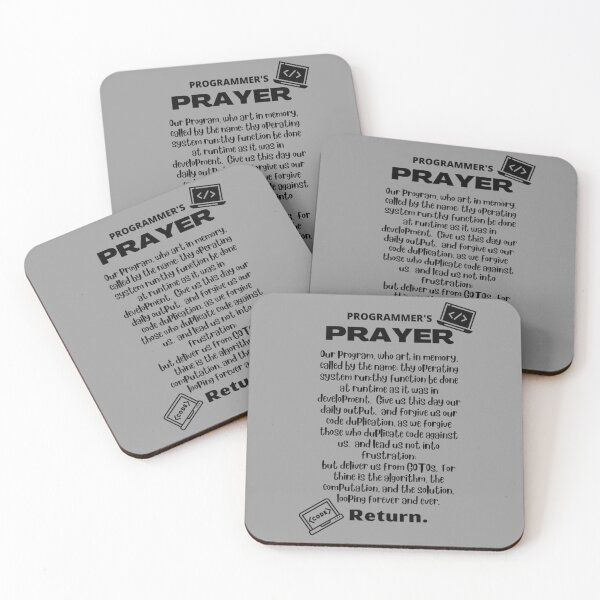 Item preview, Programmer's Prayer designed and sold by wintklc.