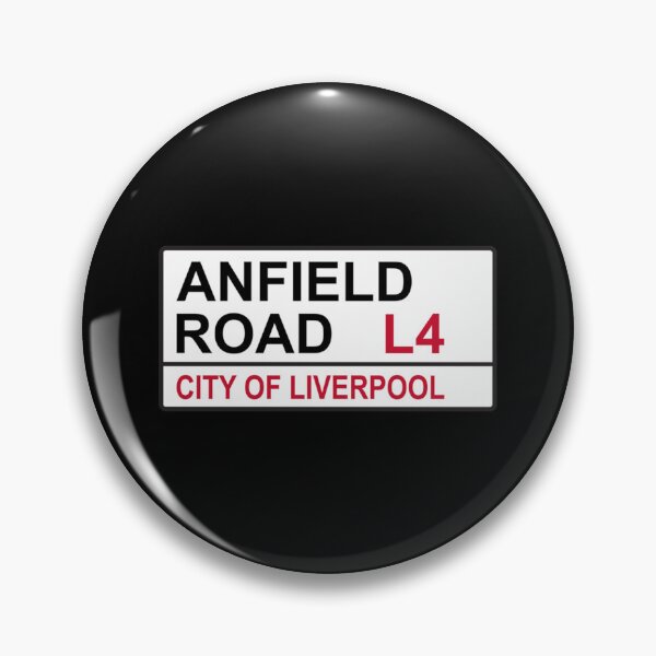 Artikelvorschau, Liverpool Anfield Road Fußball-Straßenschild-Klassiker-T-Shirt entworfen und verkauft von nylaphilli.