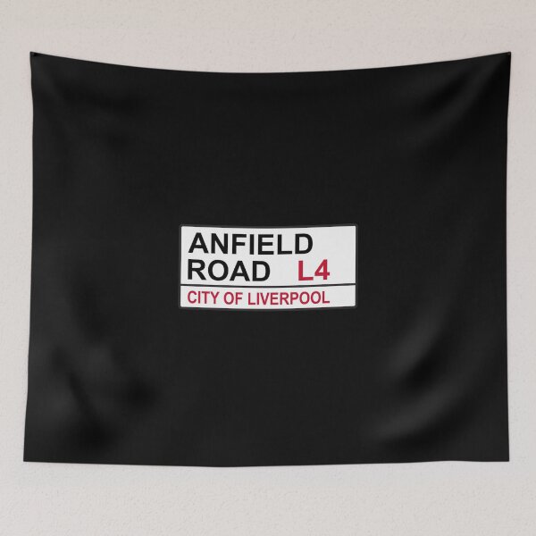 Item preview, Liverpool Anfield Road Football Street Sign Classic T-Shirt designed and sold by nylaphilli.