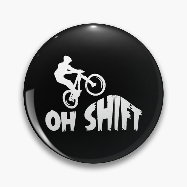 Artikelvorschau, Mountainbike Radfahren Fahrrad Oh Shift Classic T-Shirt entworfen und verkauft von amiyacunni.