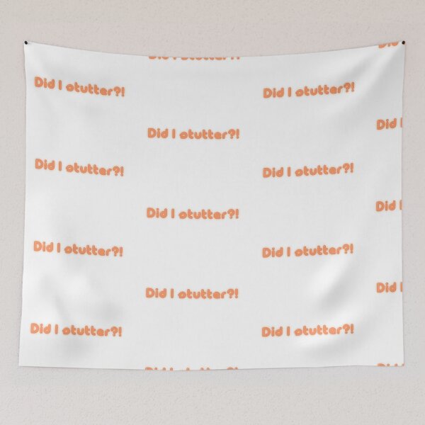 Item preview, Did I stutter designed and sold by studioLG.