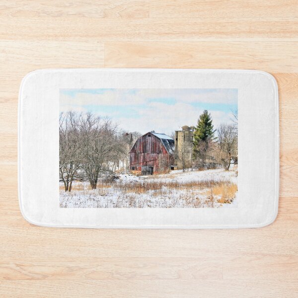 Item preview, "Weathered In Wisconsin Red" designed and sold by wiscbackroadz.