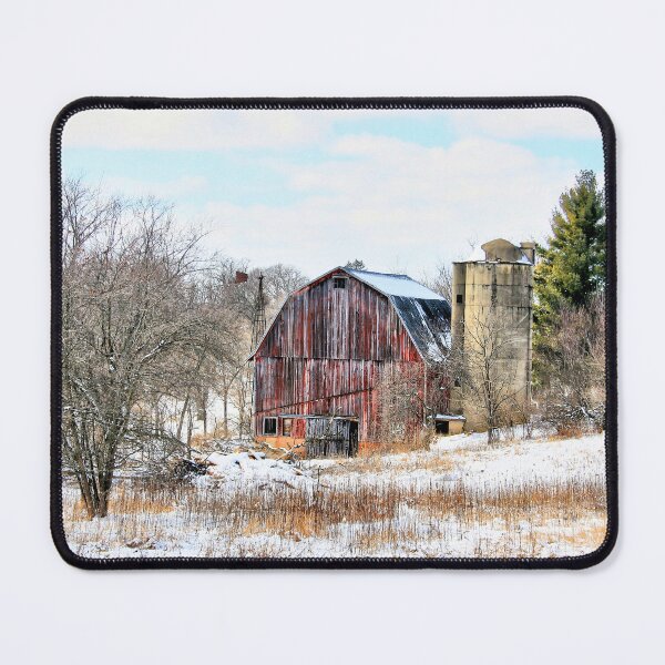 Item preview, "Weathered In Wisconsin Red" designed and sold by wiscbackroadz.