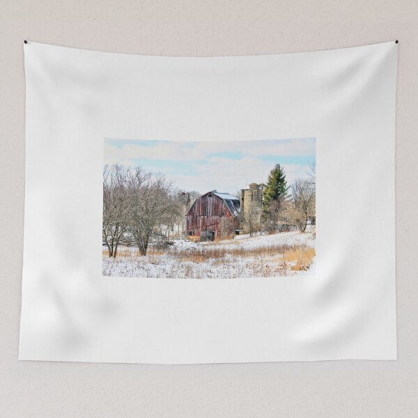 Item preview, "Weathered In Wisconsin Red" designed and sold by wiscbackroadz.